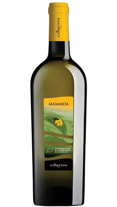 BiancoVermentinodiSardegnaDOCBIO–Mamaioa–Contini