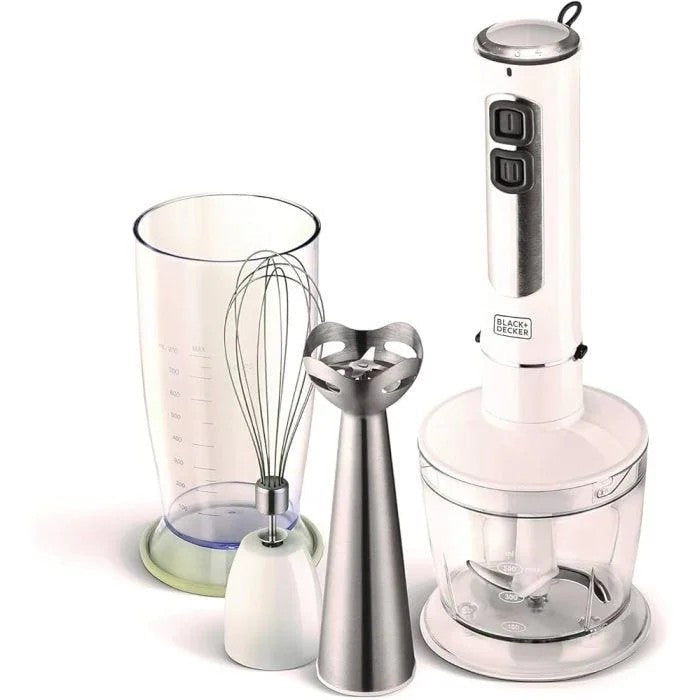 Black&Decker400WStickBlenderwithChopperandWhiskSB4000-B5