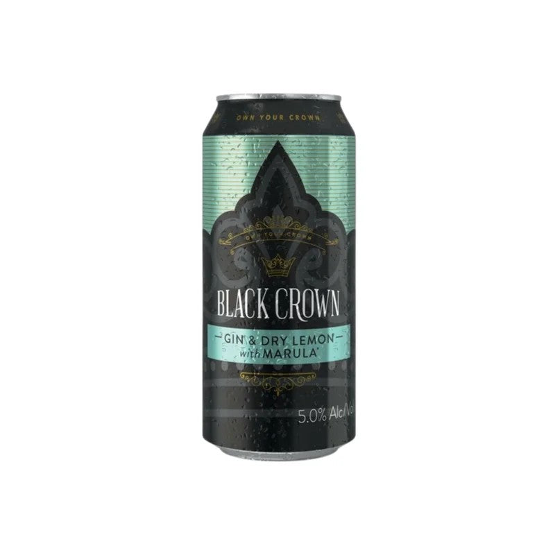 BlackCrown440mlDryLemon