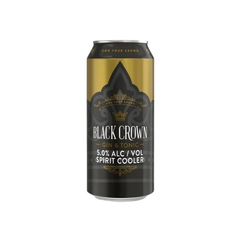 BlackCrown440mlGin&Tonic