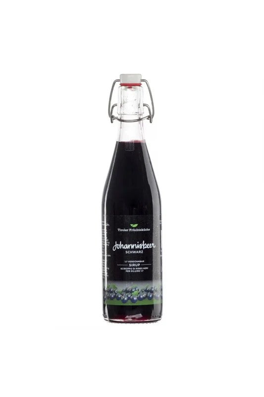 Blackcurrantsyrup500mlUWE–TirolerFrüchteküche