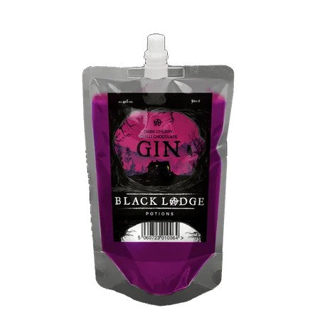 BlackLodgeDarkCherry,ChilliChocolateGinPouch(50cl)40%