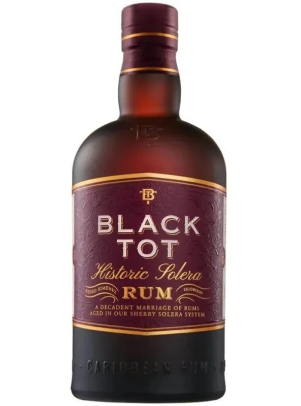 BlackTotHistoricSoleraRum70cl.46,2%