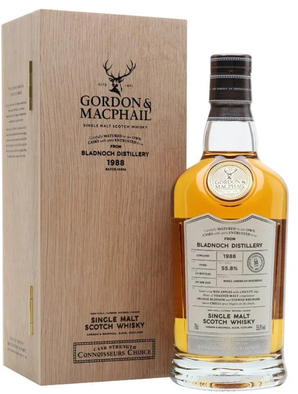 Bladnoch30YearsConnoisseursChoice1988G&M70cl.55,8%