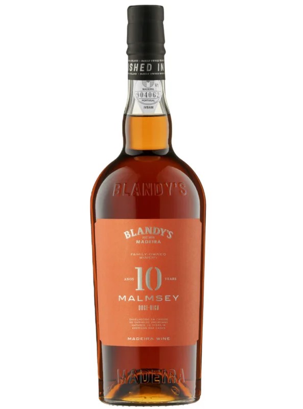 Blandy’sMadeira–10YearsMalmsey70cl.19%