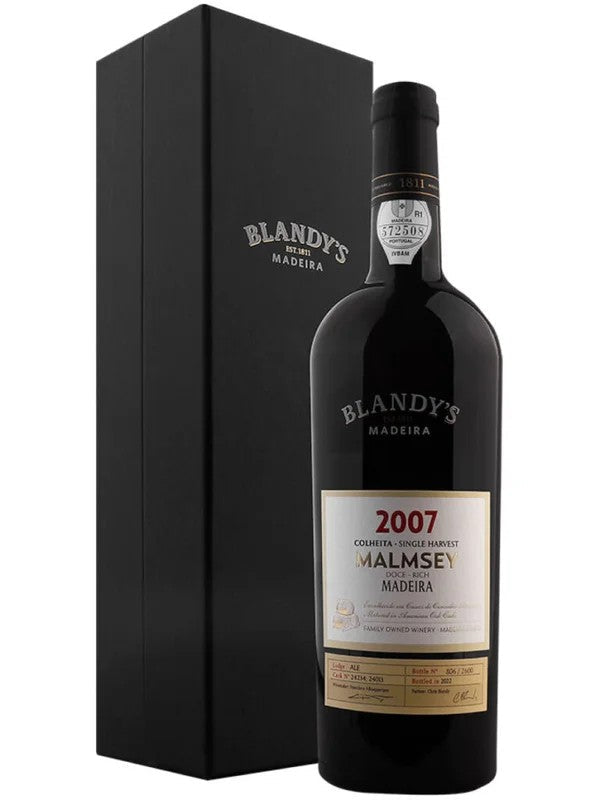 Blandy’sMadeira–ColheitaMalmsey200775cl.20%