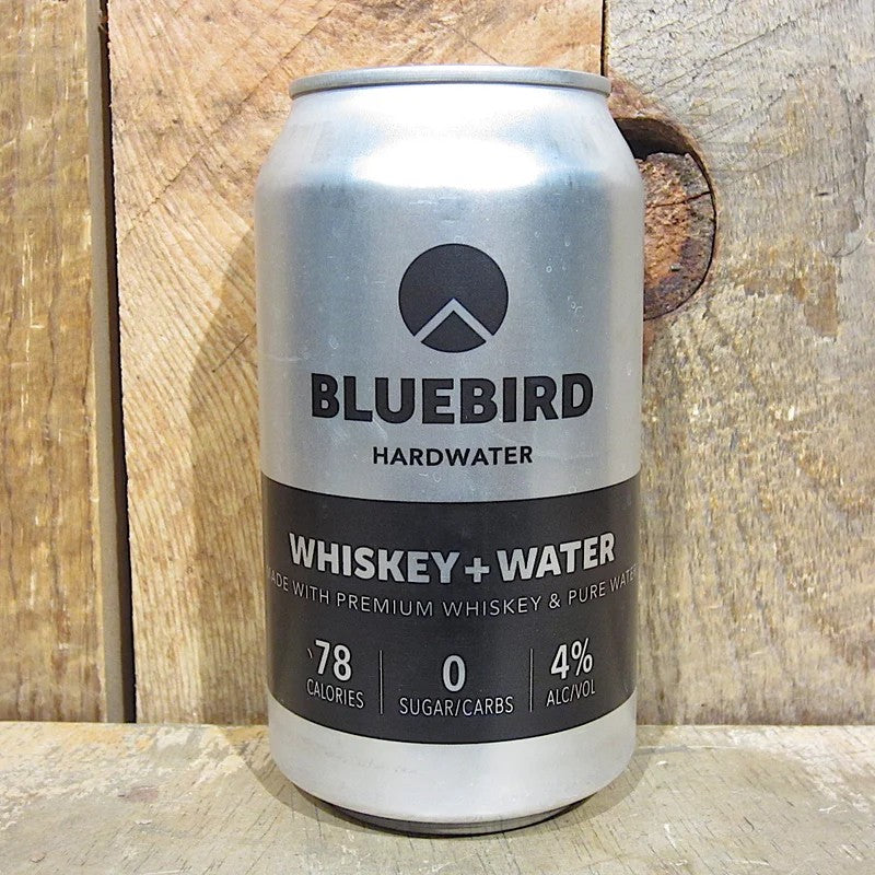 BluebirdHardwaterWhiskey+Water(SingleCan)355ml