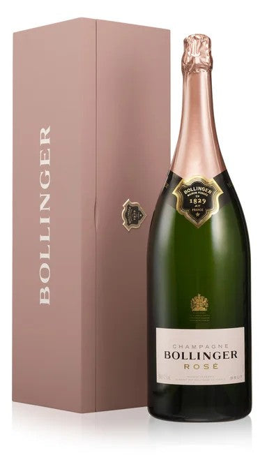 BollingerRoseNVJeroboamInPinkWoodBox(3Ltr)