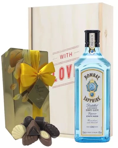 BombaySapphireGinAndChocolatesValentinesGift