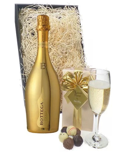 BottegaGoldProseccoAndBelgianChocolates