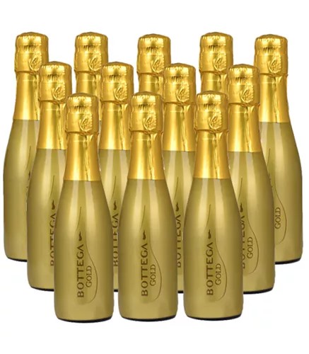 BottegaGoldProseccoMiniQuarterCase