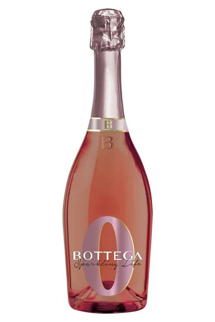 BottegaSparklingLifeRoseZeroProsecco(75cl)