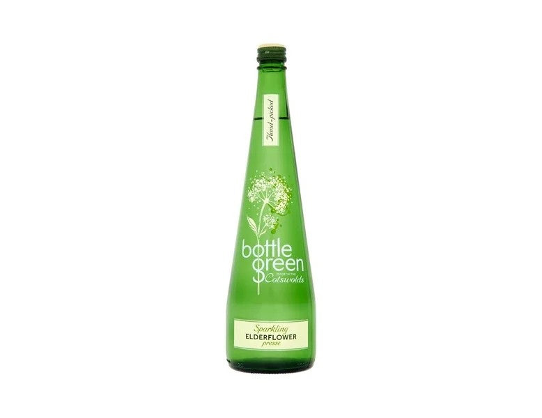 BOTTLEGREENSPARKLINGELDERFLOWERPRESSX12PACK