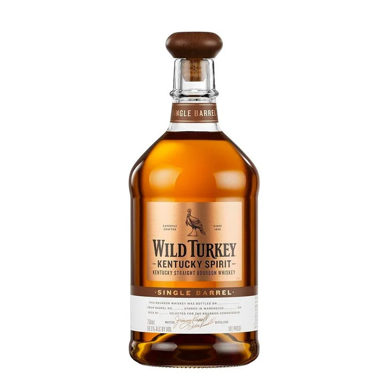 BourbonWhiskeyWildTurkeySingleBarrelKentuckySpiritCl70