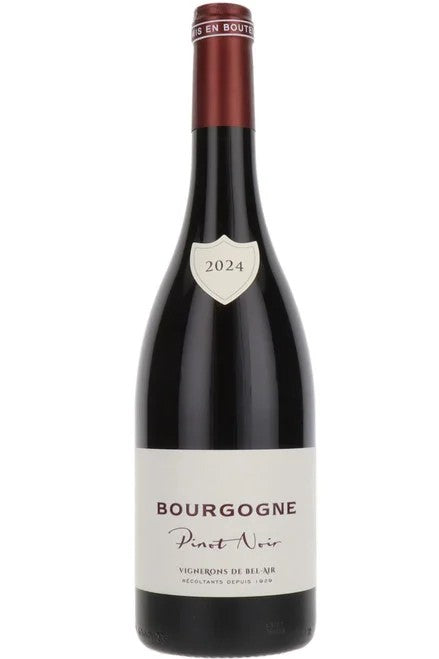 BourgognePinotNoirVigneronsdeBelAir2024