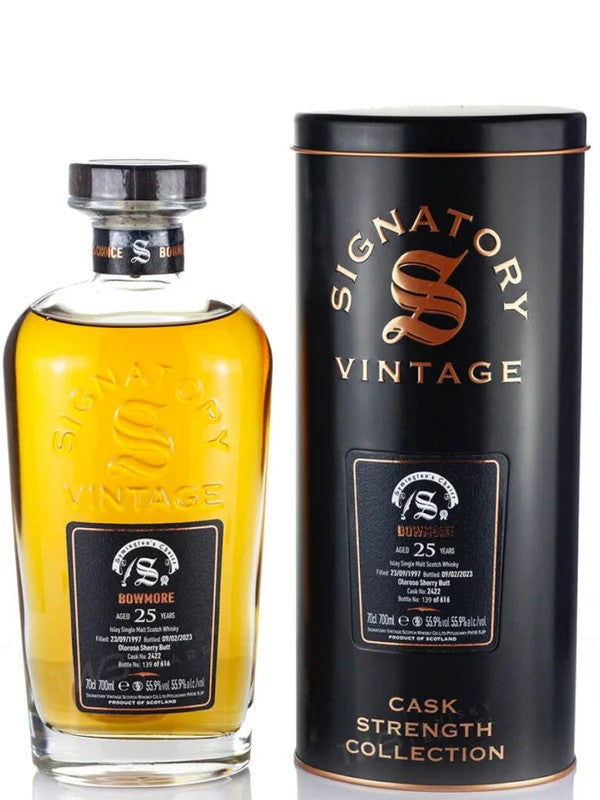 Bowmore25Years–Symington’sChoice–SignatoryVintage70cl.55,9%