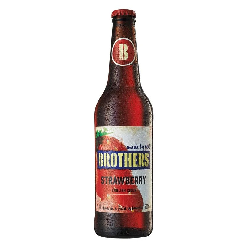 BrothersStrawberryEnglishCider6X500ml