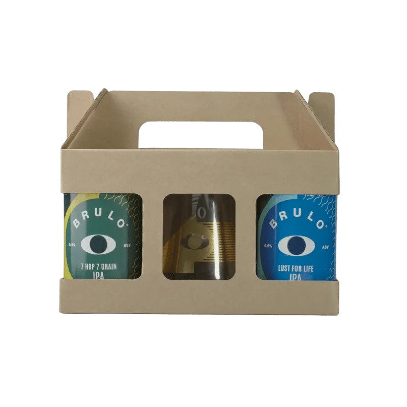 BruloAlcoholFreeGiftBox–LustforLife&7Grain7Hop+Glass