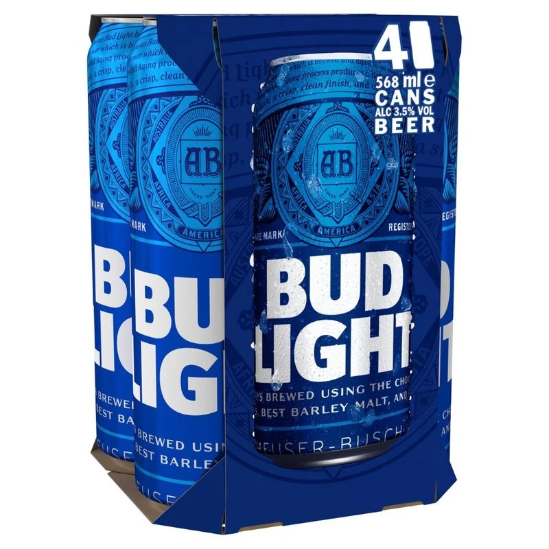 BudLight4x568mlCans