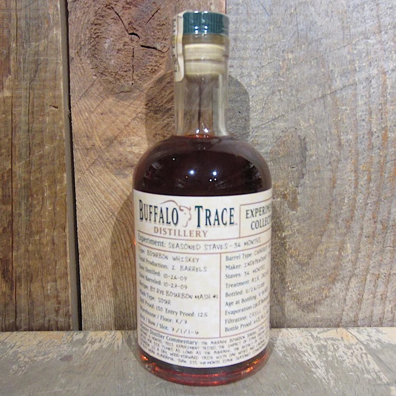 BuffaloTraceExperimentalCollectionBourbonSeasonedStaves36Months375ml(HalfSizeBtl)