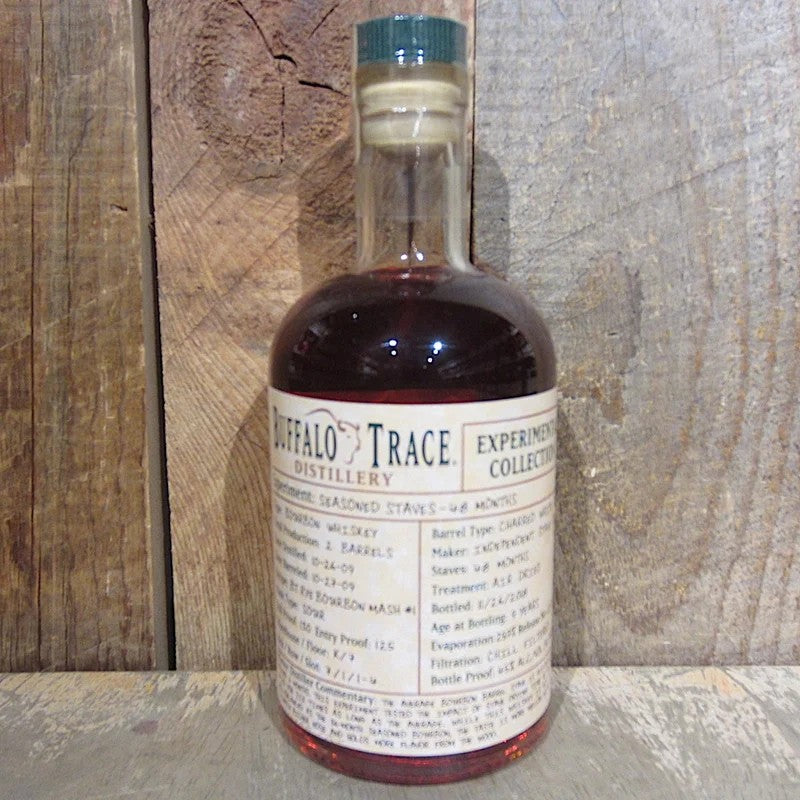 BuffaloTraceExperimentalCollectionBourbonSeasonedStaves48Months375ml(HalfSizeBtl)