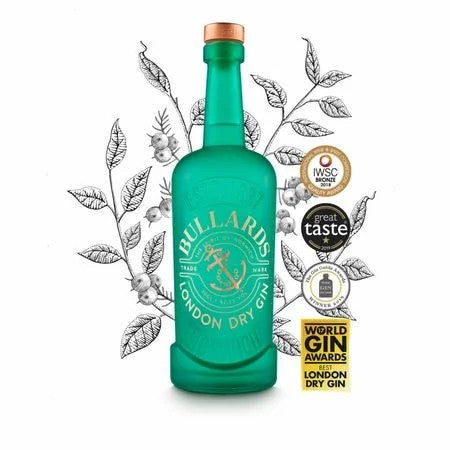 BullardsLondonDryGin70cl(42.5%ABV)