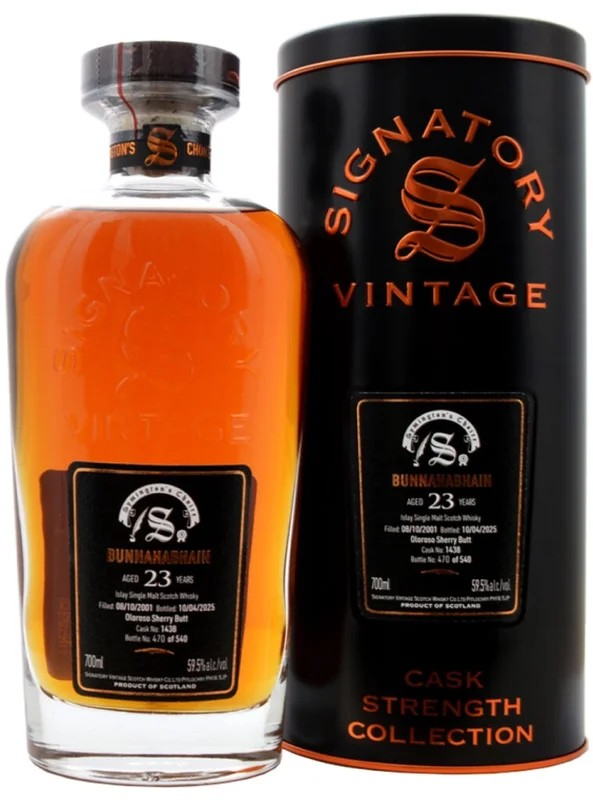 Bunnahabhain200123Years–Symington’sChoiceSignatoryVintageDecanter70cl.59,5%