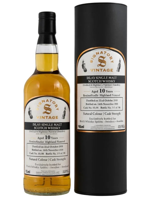 BunnahabhainStaoisha201410YearsExclusivelyRaschVin&SpiritusBatch#370cl.57,8%