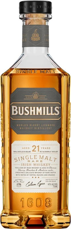 Bushmills21YearOldSingleMaltIrishWhiskey(700mL)