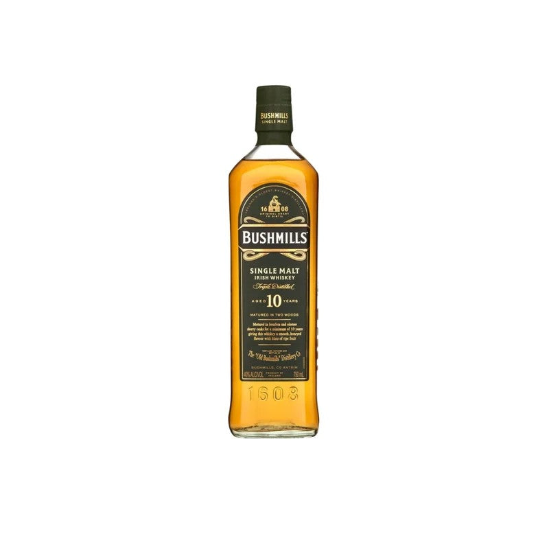 BushmillsSingleMalt750ml10YrsWhiskey