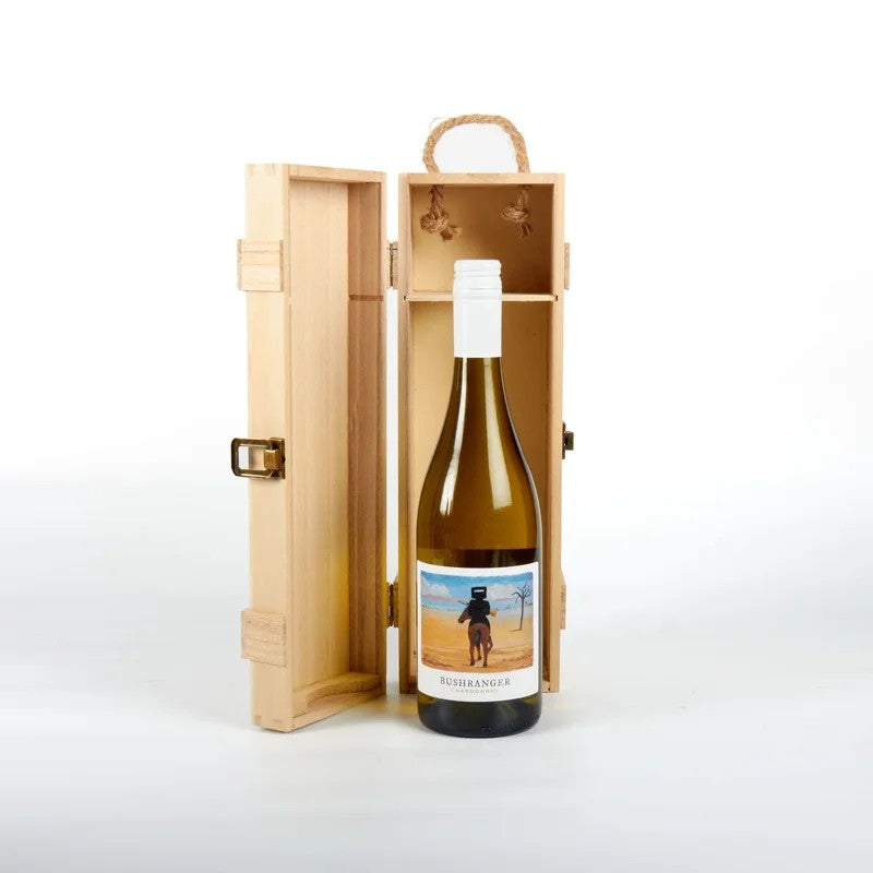 BushrangerAromaticChardonnayWhiteWineinWoodenPresentationBox