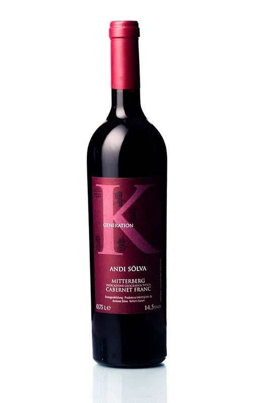 CabernetFranc“GenerationK”2022–14,5%vol.AndiSölvaWinery