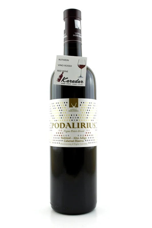 CabernetRiservaPodaliriusVignaPetersKreid2022–13,5%vol.MorandellWinery