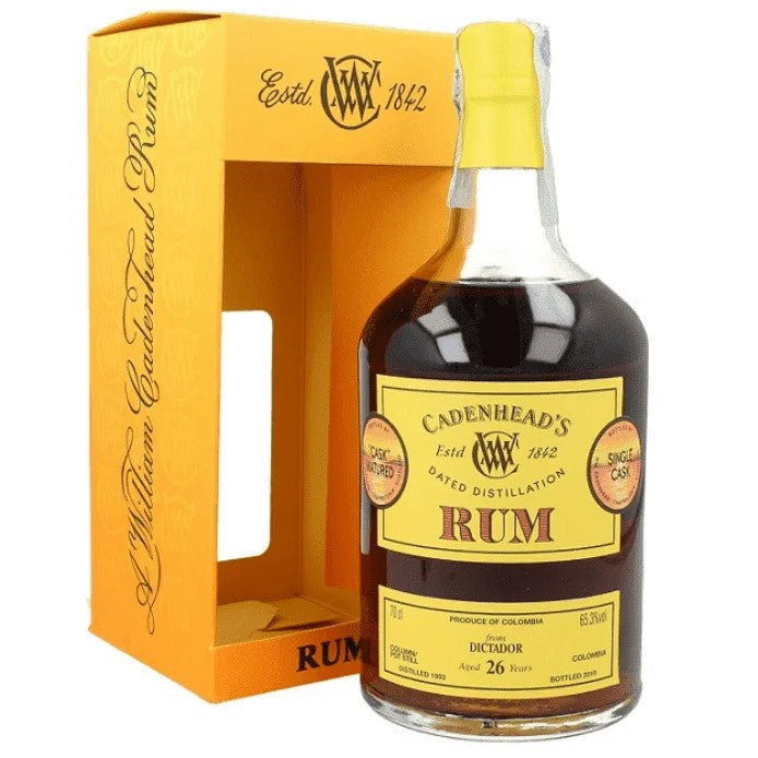 Cadenhead’sDictador26YO–65.3%
