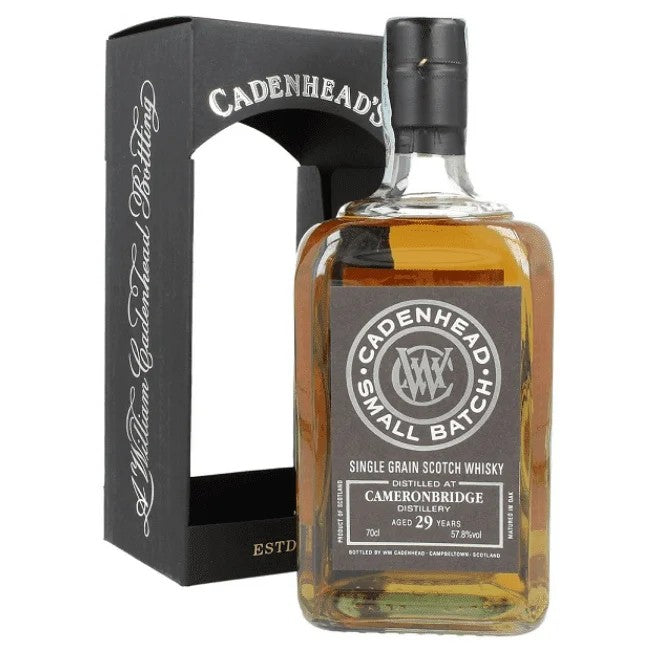 CADENHEADSCAMERONBRIDGESingleGrain198929YO(70CL,57.8%Vol.)