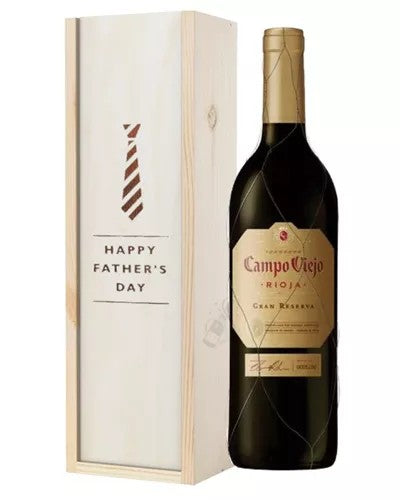 CampoViejoGranReservaRedWineFathersDayGiftInWoodenBox