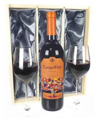 CampoViejoReservaWineandGlasses