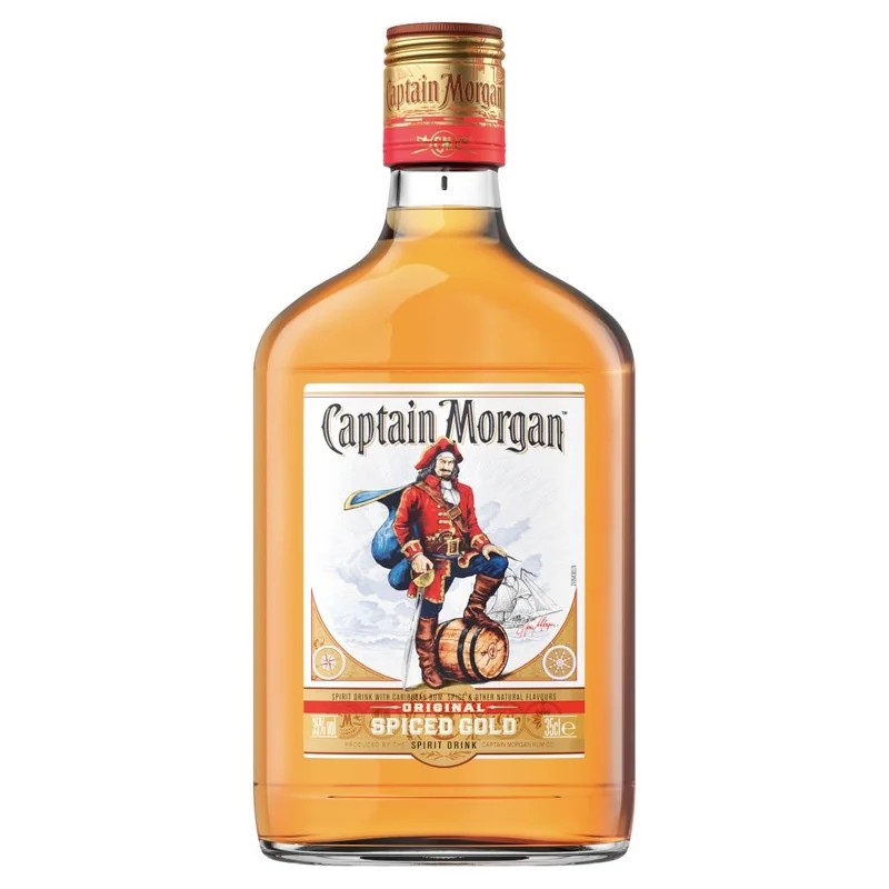 CaptainMorganGoldSpicedRum35cl