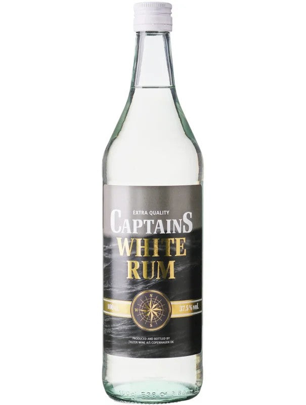 CaptainsWhiteRum100cl.37,5%