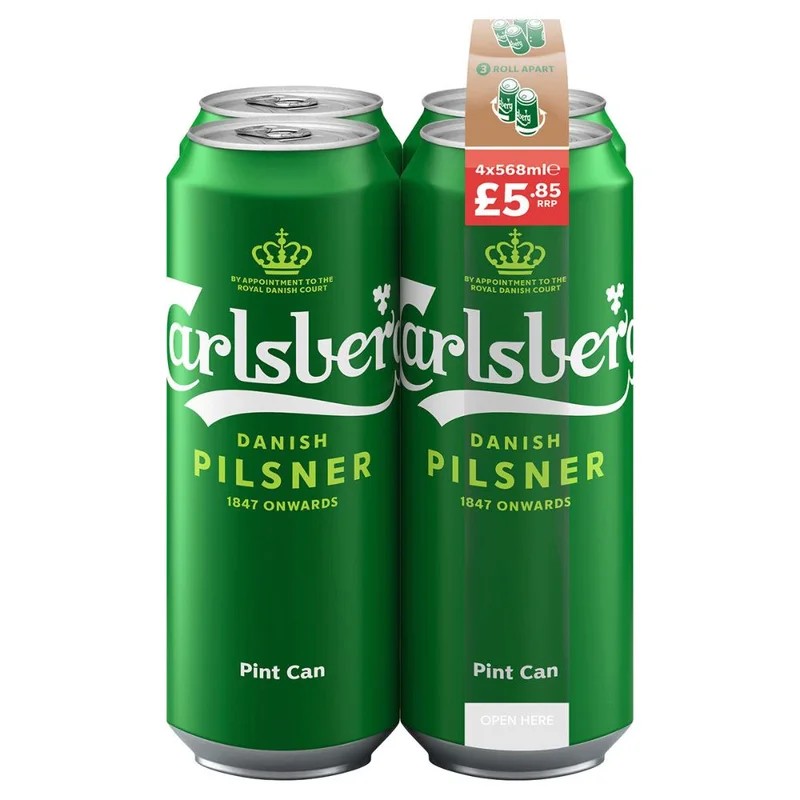 Carlsberg4cansx568ml