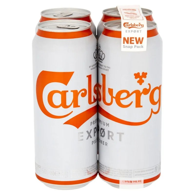 CarlsbergExport4cansx500ml