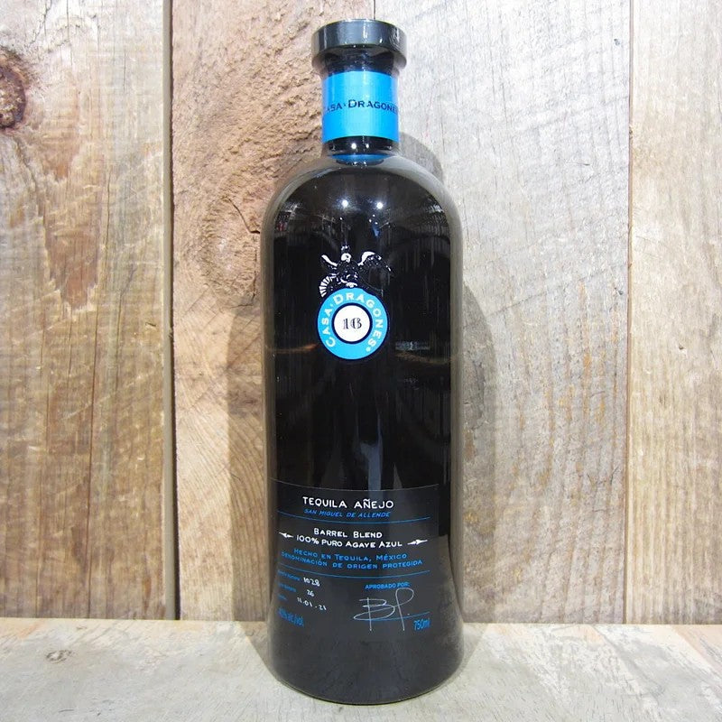 CasaDragonesAnejoBarrelBlendTequila750ml