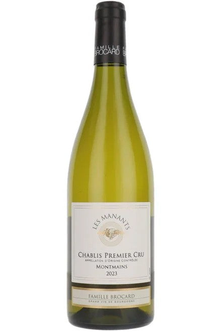 Chablis1erCruMontmainsLesManantsFamilleBrocard2023