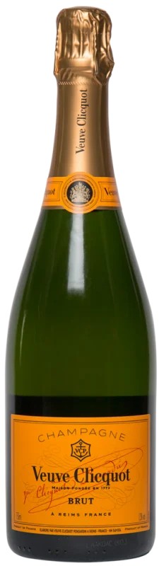 ChampagneVeuveClicquotYellowLabelBrutNV