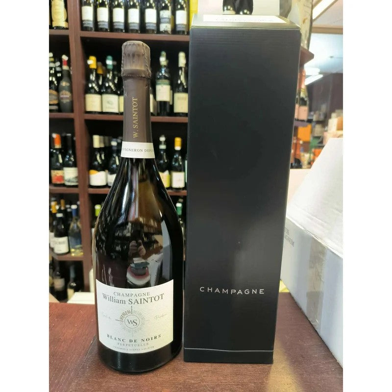 ChampagneWilliamSaintot“BlancsdeNoir”ExtraBrutMAGNUM1.5LITRI(Astuccio)
