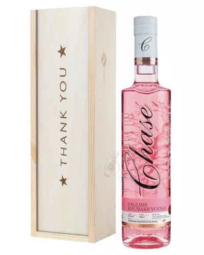 ChaseRhubarbVodkaThankYouGiftInWoodenBox