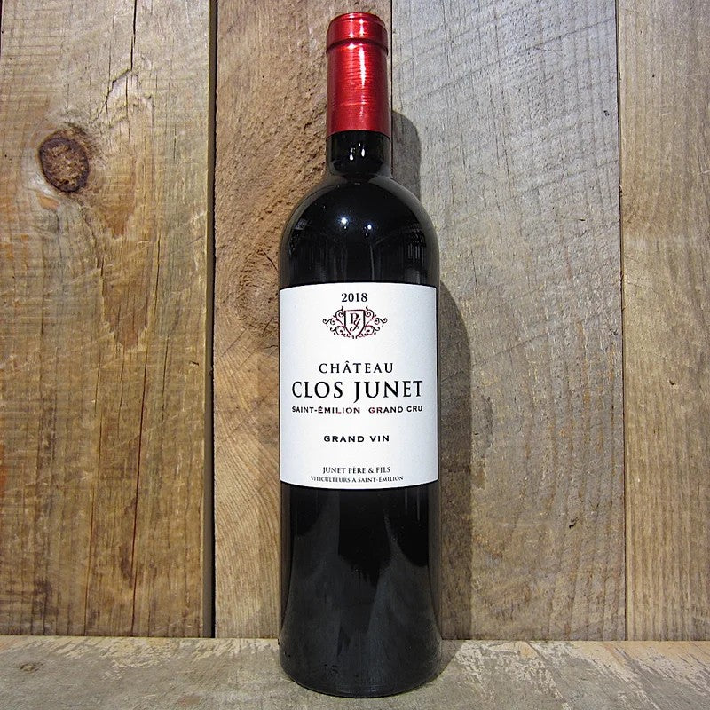 ChateauClosJunetStEmilionGrandCru2018750ml