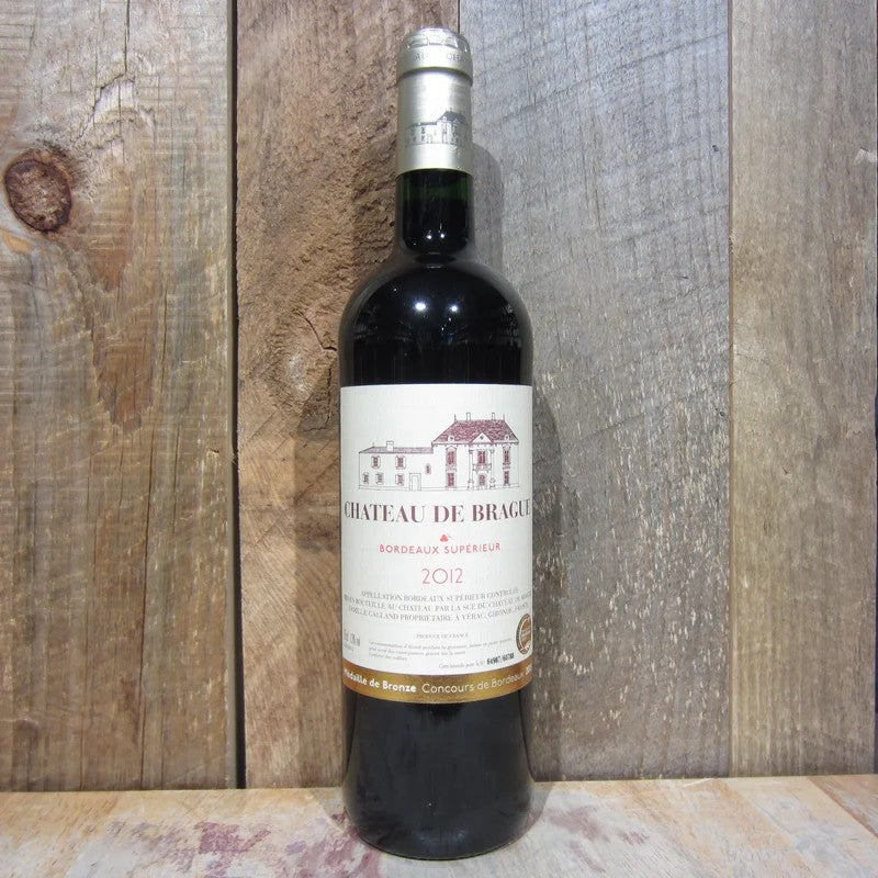 ChateaudeBragueBordeauxSuperieur2014750ml