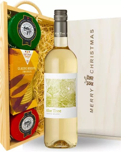 CheninBlancWhiteWineandCheeseChristmasHamper