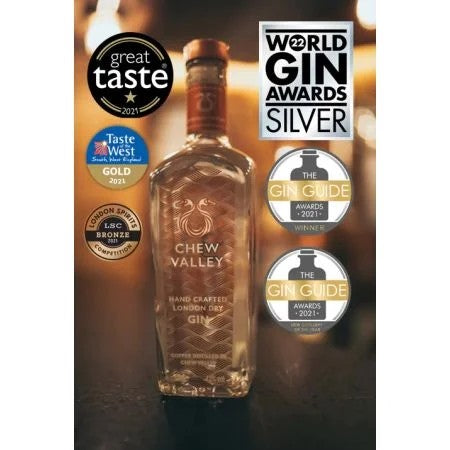 ChewValleyLondonDryGin70cl(43%ABV)